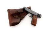 Deutsche Werke A.G. Ortgies Patent Semi-Automatic Pocket Pistol