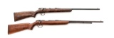 Lot of Two (2) Remington Bolt Action .22 Cal. Rifles