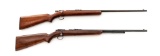Lot of Two (2) Winchester Bolt Action .22 Cal. Rifles