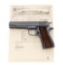 Pre-War Colt Super .38 Semi-Automatic Pistol