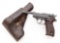 WWII German P-38 Mauser byf/43 Semi-Automatic Pistol, with Holster