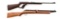 Lot of Two (2) Pneumatic Air Rifles