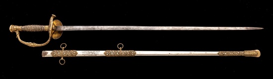 U.S. Model 1860 Staff & Field Officer's Presentation Grade Sword