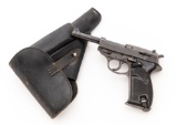 WWII P.38 Mauser SVW 45 Semi-Automatic Pistol, with Holster