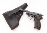 WWII P.38 Walther ac/44 Semi-Automatic Pistol, with Holster