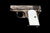 Spanish Royale D'Armes Precision Engraved Semi-Automatic Pistol