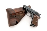 Walther PPK Semi-Automatic Pistol, with Two Magazines and Holster