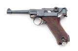 German S/42 P.08 Luger Semi-Automatic Pistol