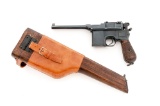 German Mauser C96 Semi-Automatic Pistol, with Shoulder Stock Holster