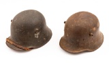 Lot of Two (2) M16/18 Transitional Helmets