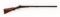Antique Belgian SXS Double Barrel Percussion Shotgun