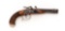 Antique European Single-Shot Percussion Pistol