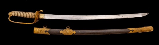 Japanese Model 1883 Naval Officer's Sword