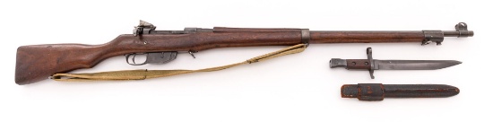 Canadian M-10 Ross Straight-Pull Rifle, with Bayonet