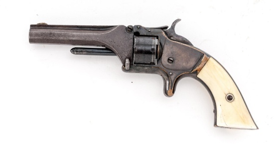 Antique Smith & Wesson Model No. 1 Second Issue Spurtrigger Revolver