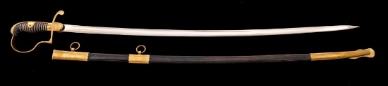 Imperial German Navy Type Model 1849 Dress Saber, with Scabbard