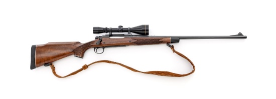 Engraved Remington Model 700 BDL Bolt Action Rifle