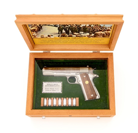 Colt WWII "Pacific Theater of Operations" Commemorative 1911 Semi-Automatic Pistol