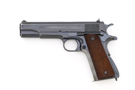 Colt National Match Semi-Automatic Pistol with Swartz Safety