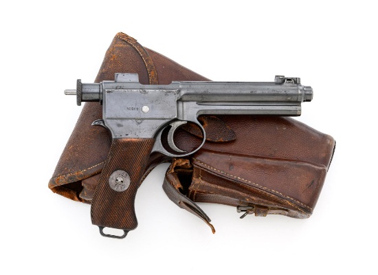 Roth-Steyr M1907 Semi-Automatic Pistol with Holster and Loading Tool