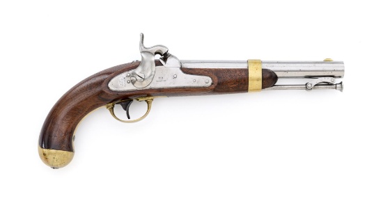 Aston U.S. Model 1842 Percussion Pistol