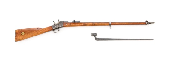 Swedish M1867/89 Rolling Block Single Shot Rifle with Bayonet