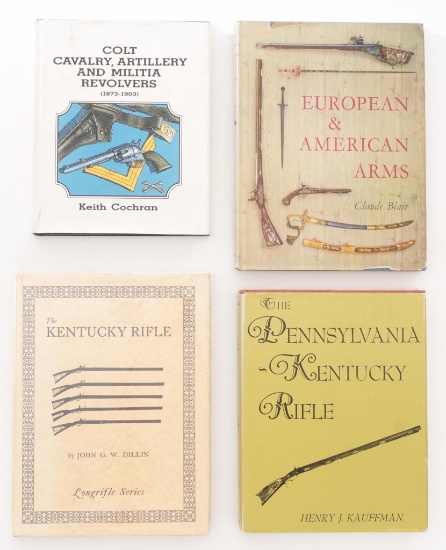 Lot of Four (4) Firearms Collecting and Reference Books