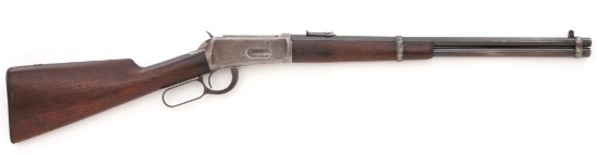 Winchester Model 1894 Lever Action Saddle Ring Carbine with Compass in the Stock