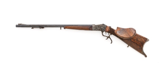 Unmarked German Zimmerstutzen Single Shot Parlor Rifle