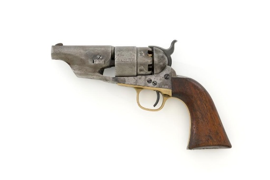 Period Modified Colt Model 1860 Army ''Mormon Avenger'' Percussion Revolver