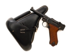 WWI 1916 Dated Erfurt M1914 Luger Semi-Automatic Pistol