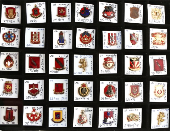 U.S. Army Artillery Crest Pins (35)