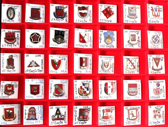 U.S. Army Engineer Crest Pins (35)