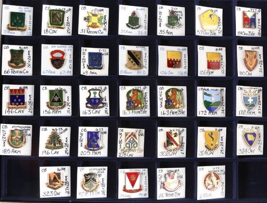 U.S. Army Crest Pins (33)