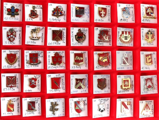 U.S. Army Crest Pins (35)