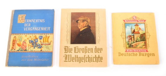 German Cigarette Card Albums (3)