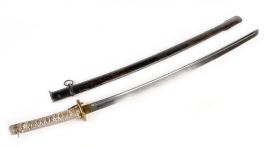 Japanese WWII Army NCO Sword With Scabbard.