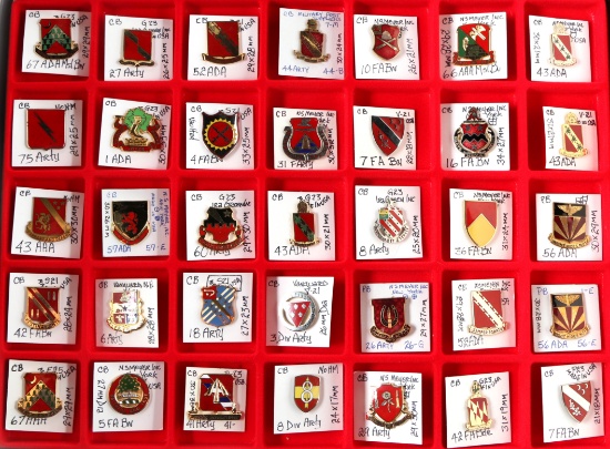 U.S. Army Crest Pins (35)
