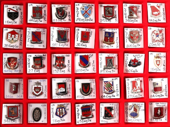 U.S. Army Engineer Crest Pins (35)