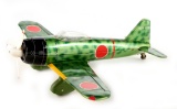 Japanese Zero Fighter Tin Toy Airplane