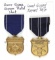 Coast Guard Expert Pistol/Rifle Shot Medal (2)