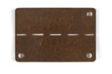 German P.O.W. ID Tag