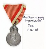 WWI Austria/Hungary Signum Laudis Medal