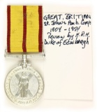 Gr. Britain St. Andrew's Ambulance Corps Medal