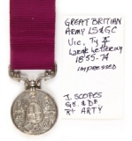 Gr. Britain Army LS & GC Medal