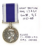 Gr. Britain Navy LS & GC Medal