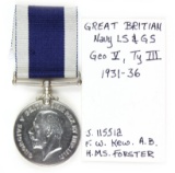 Gr. Britain Navy LS & GS Medal