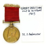 Gr. Britain Scottish Police Medal