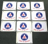 Civil Defense Vinyl Armbands (10)