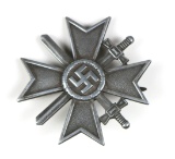 German First Class War Merit Badge With Swords